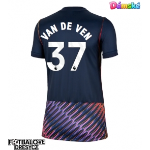 Tottenham Hotspur Micky van de Ven #37 Dámské Venkovní Dres 2026-27 Krátký Rukáv